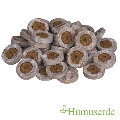 40X Kokos Quelltabletten mit Nährstoffen – zur Anzucht ohne pikieren