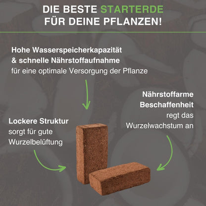 1X Kokoserde / Kokosziegel / Kokossubstrat / Kokoshumus